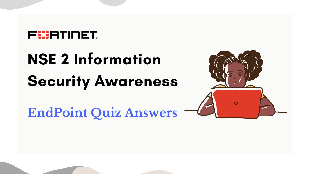 EndPoint Quiz Answers